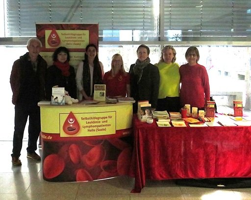 Mit Frau Prof. Al-Ali an unserem Stand